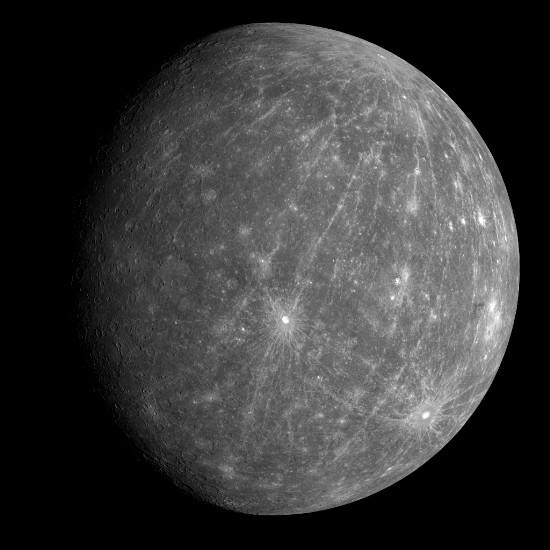 Fotos desde la Messenger de Mercurio