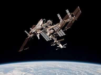 Estacin Espacial Internacional en rbita
