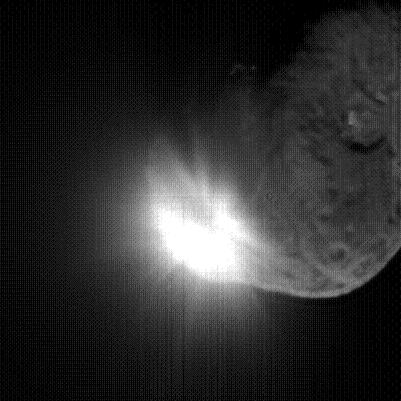 Proyectil lanzado contra el cometa Tempel 1