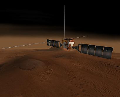 Mars Express en rbita de Marte