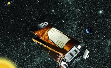 Ilustración del telescopio Kepler