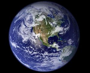 Foto de la Tierra desde satélite