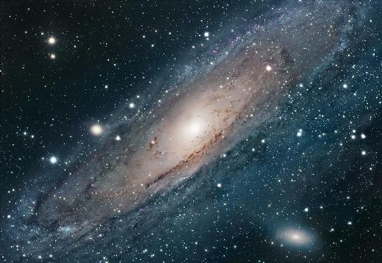 La gran galaxia de Andrómeda