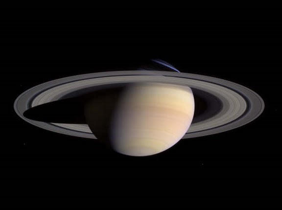 Saturno visto desde el Hubble