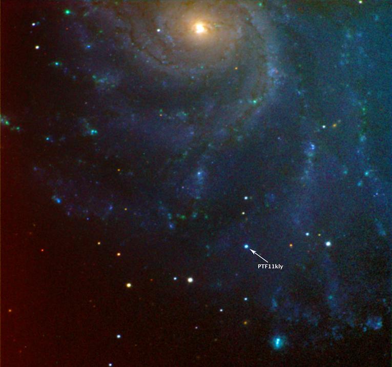 Supernova en la galaxia M101