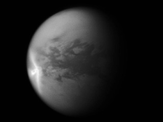 La flecha blanca de Titán