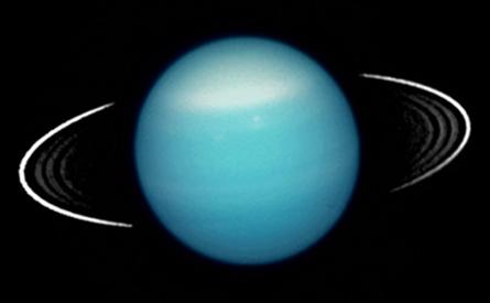Urano captado por el Hubble