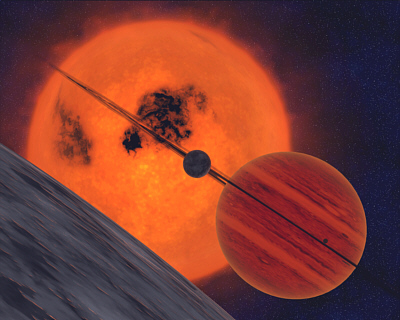 La estrella Aldebarn y su gigantesco exoplaneta