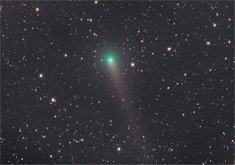 Foto del cometa Encke