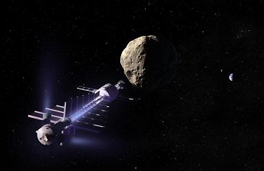 Transportando un asteroide hacia la Tierra