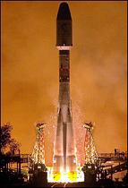 Despegue del cohete Soyuz 2