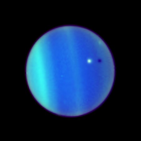 Ariel pasando por Urano