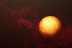 El exoplaneta Upsilon Andrmeda b